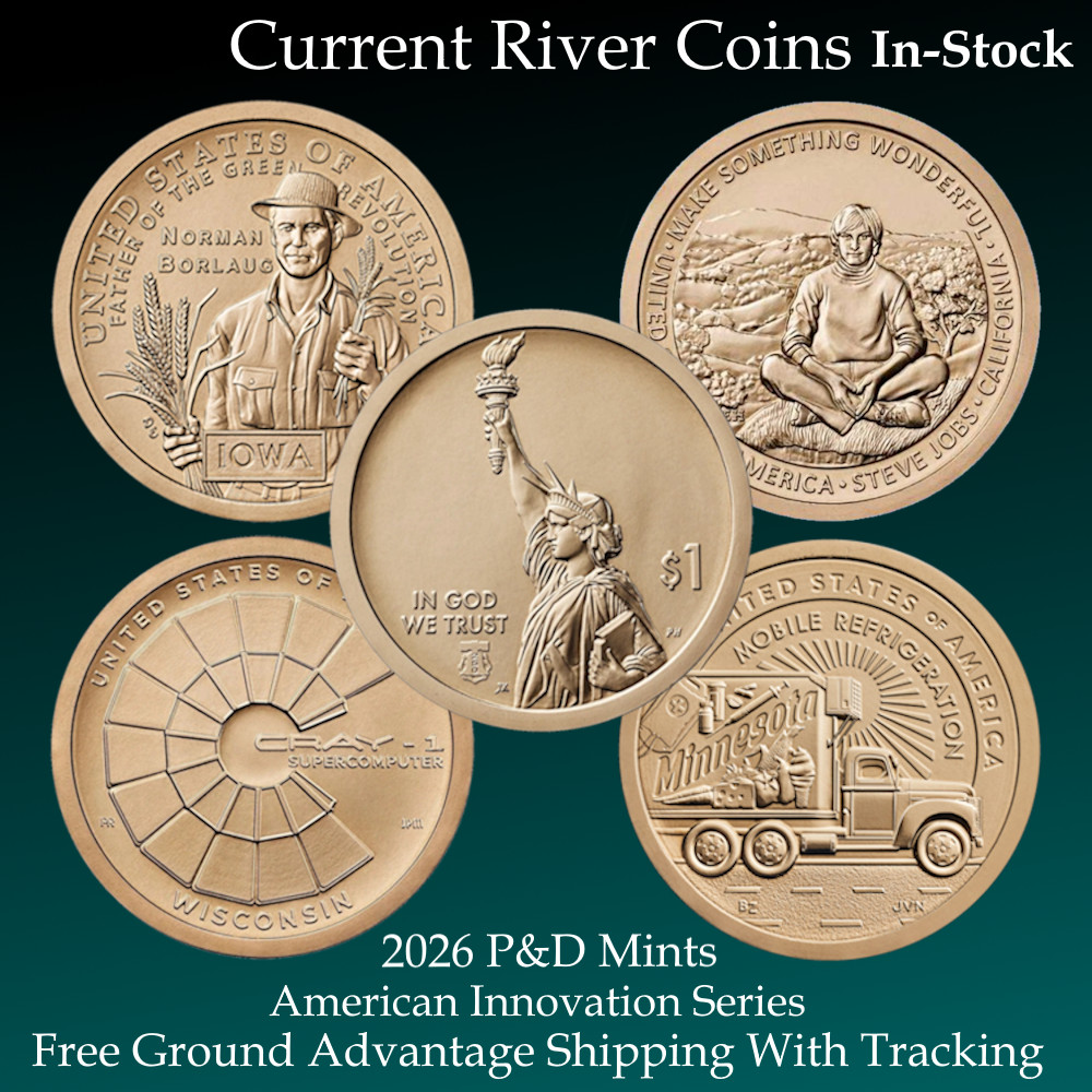 2026-P&D AMI Iowa Wisconsin California Minnesota 8 UNC Dollar  *** COINS ***
