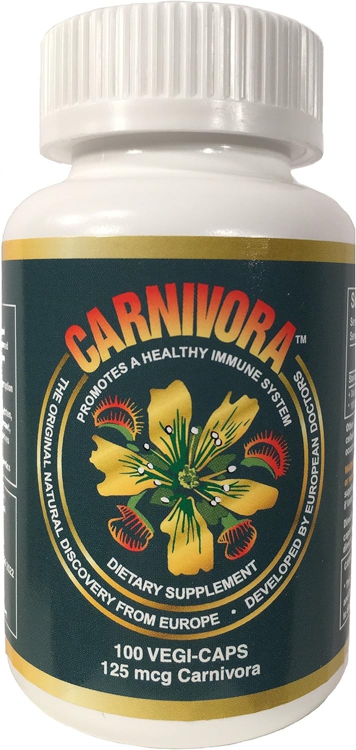 Carnivora Vegi-Caps - Gluten Free, Vegan Friendly Capsules to Strengthen and... 