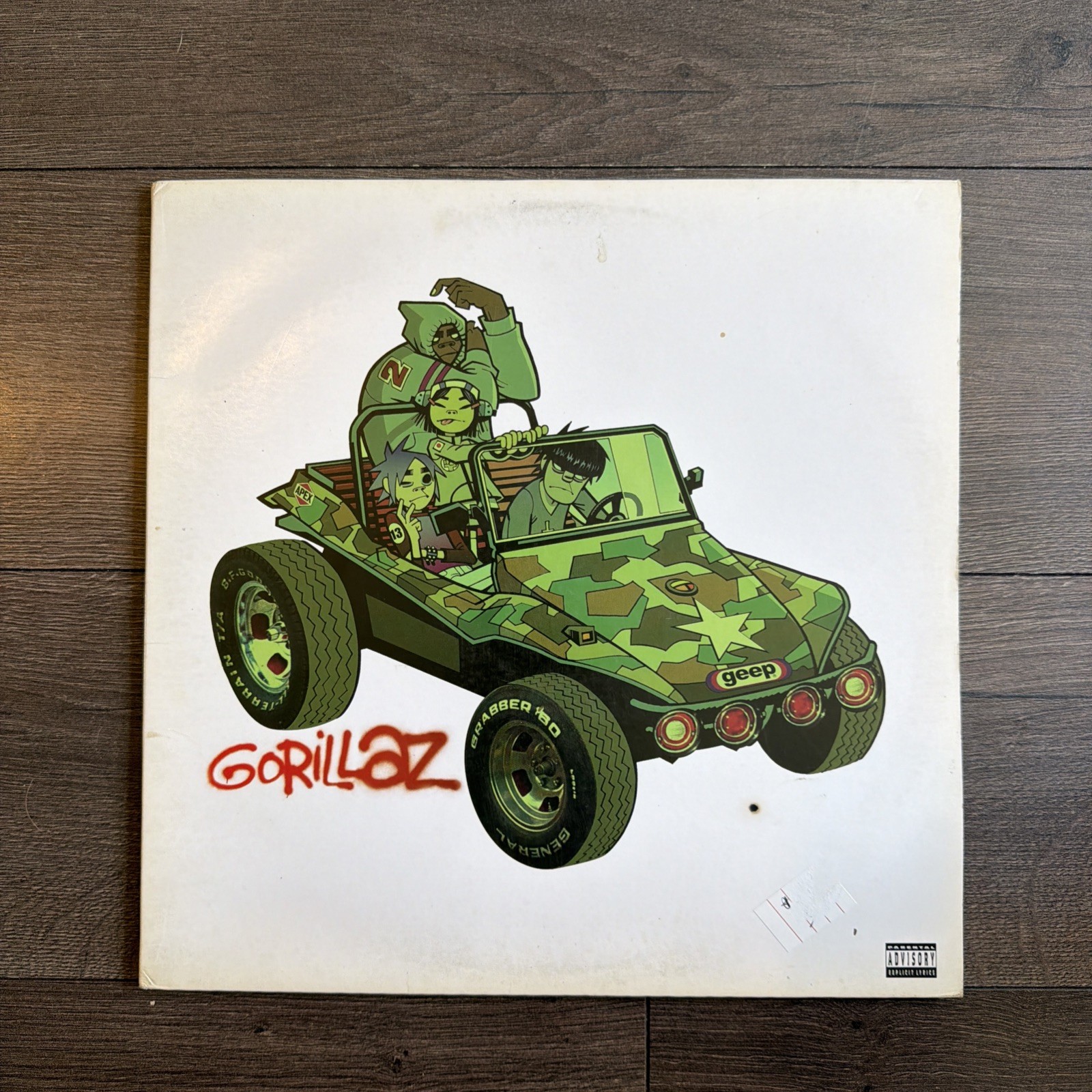 GORILLAZ SELF TITLED 2015 EU PARLOPHONE VINYL 2-LP Record GORILLAZ SELF TITLED 2015 EU PARLOPHONE VINYL 2-LP Record
