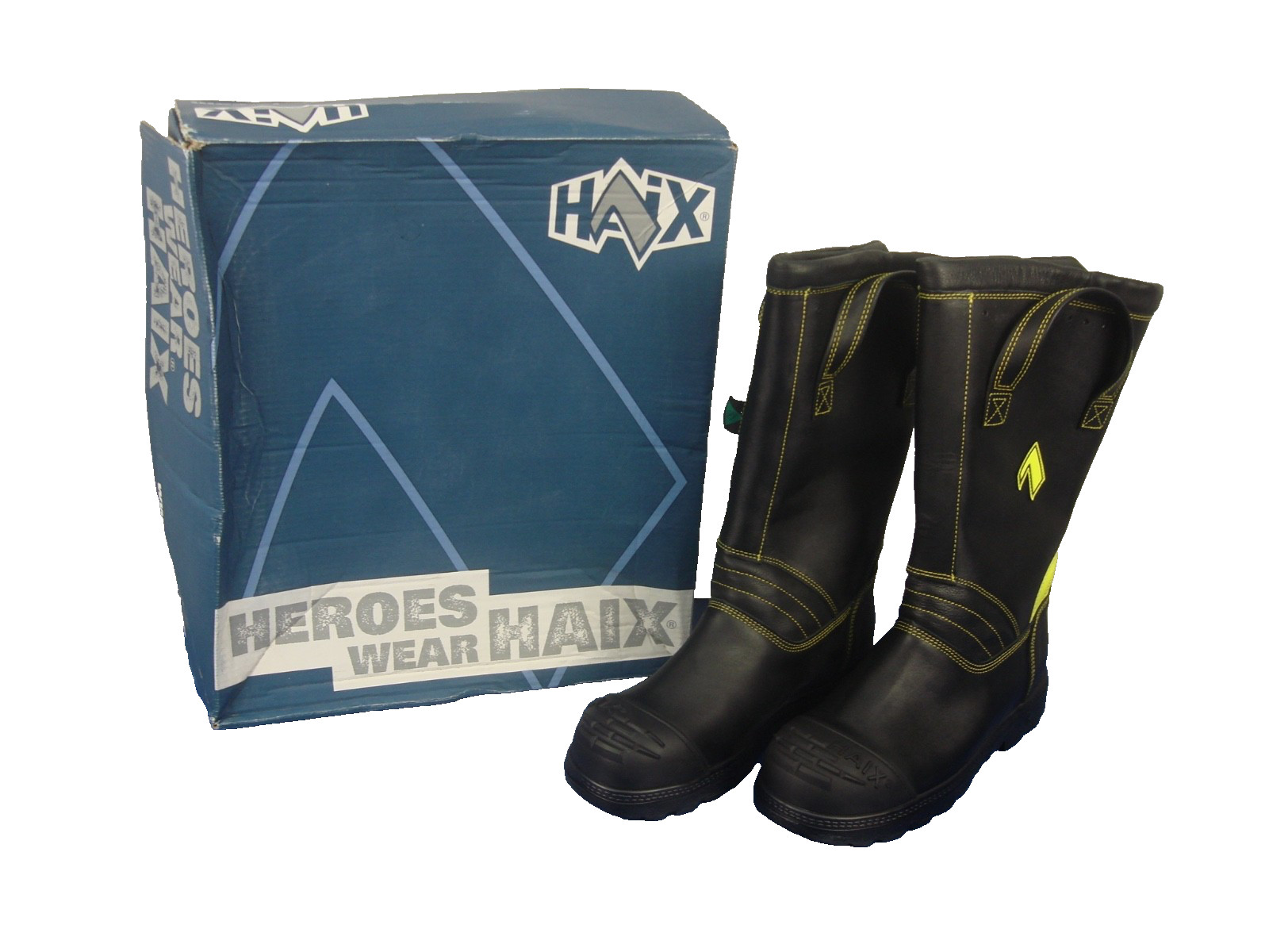 NEW HAIX Fire Hunter Xtreme Structural Firefighting Boot, Size 9M MFG 06/2019 NEW HAIX Fire Hunter Xtreme Structural Firefighting Boot, Size 9M MFG 06/2019