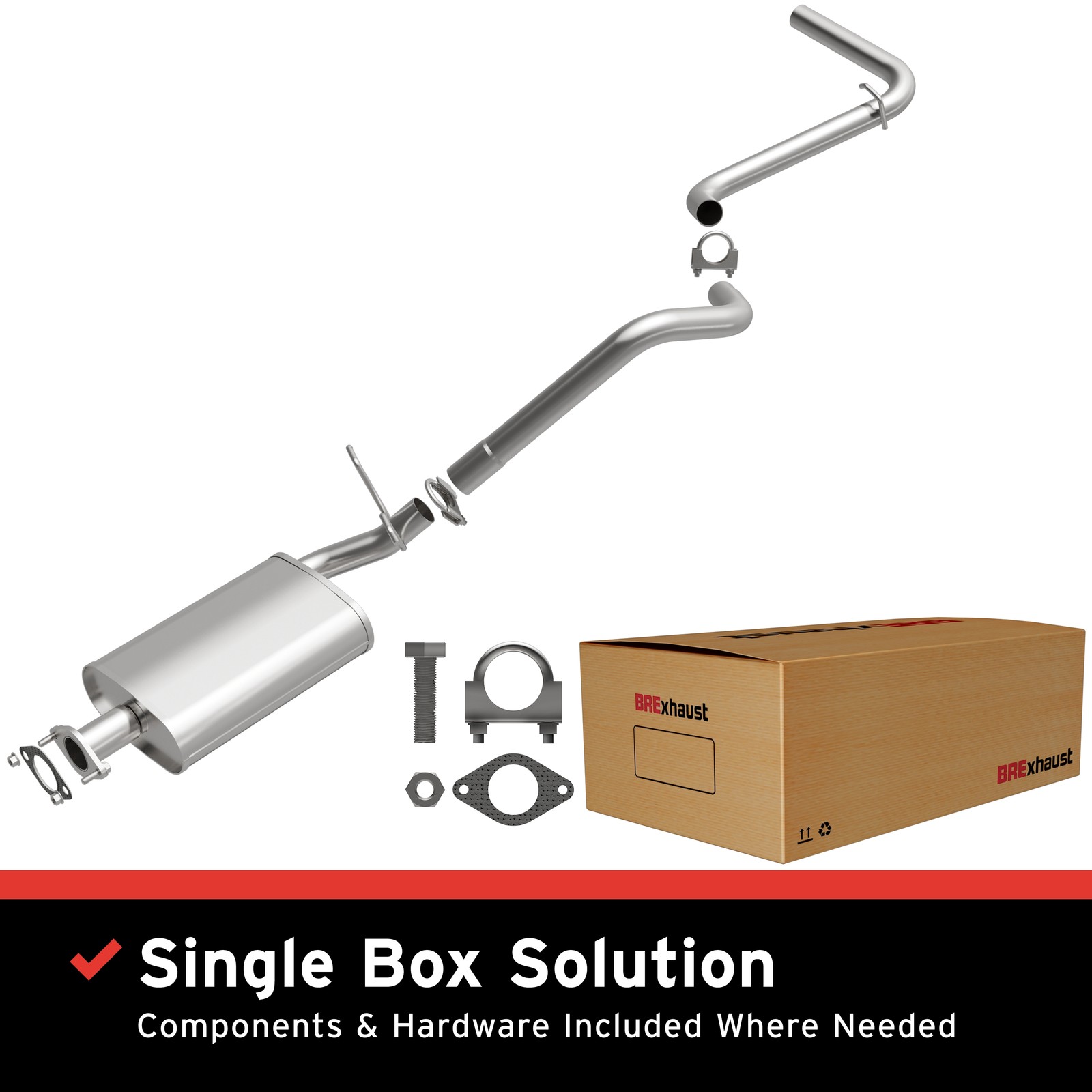 OE Replacement Exhaust System Kit For 1986-1989 Ford Bronco II OE Replacement Exhaust System Kit For 1986-1989 Ford Bronco II