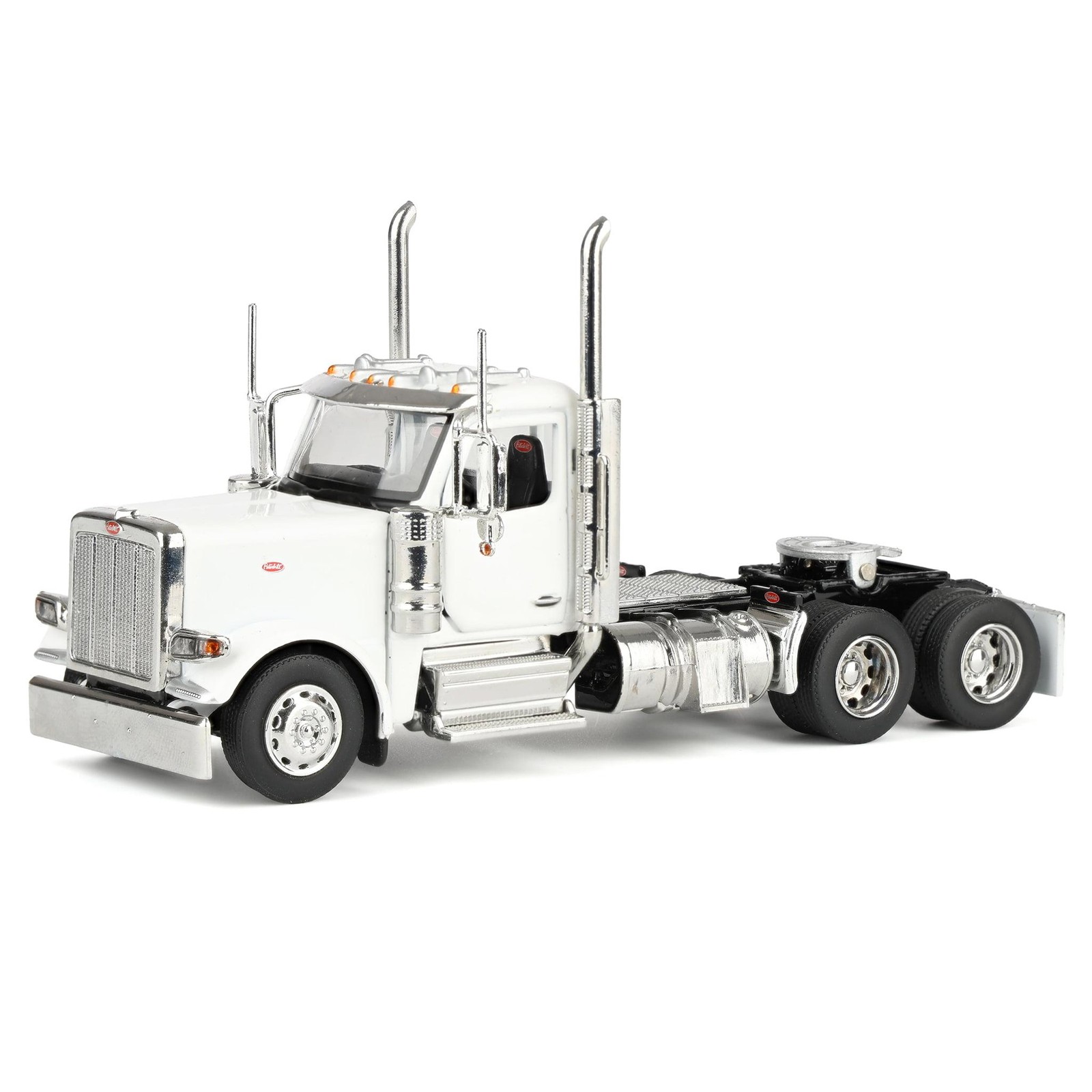 1/64 Peterbilt 589 Tandem-Axle Truck with Day Cab, White, DM, 71219