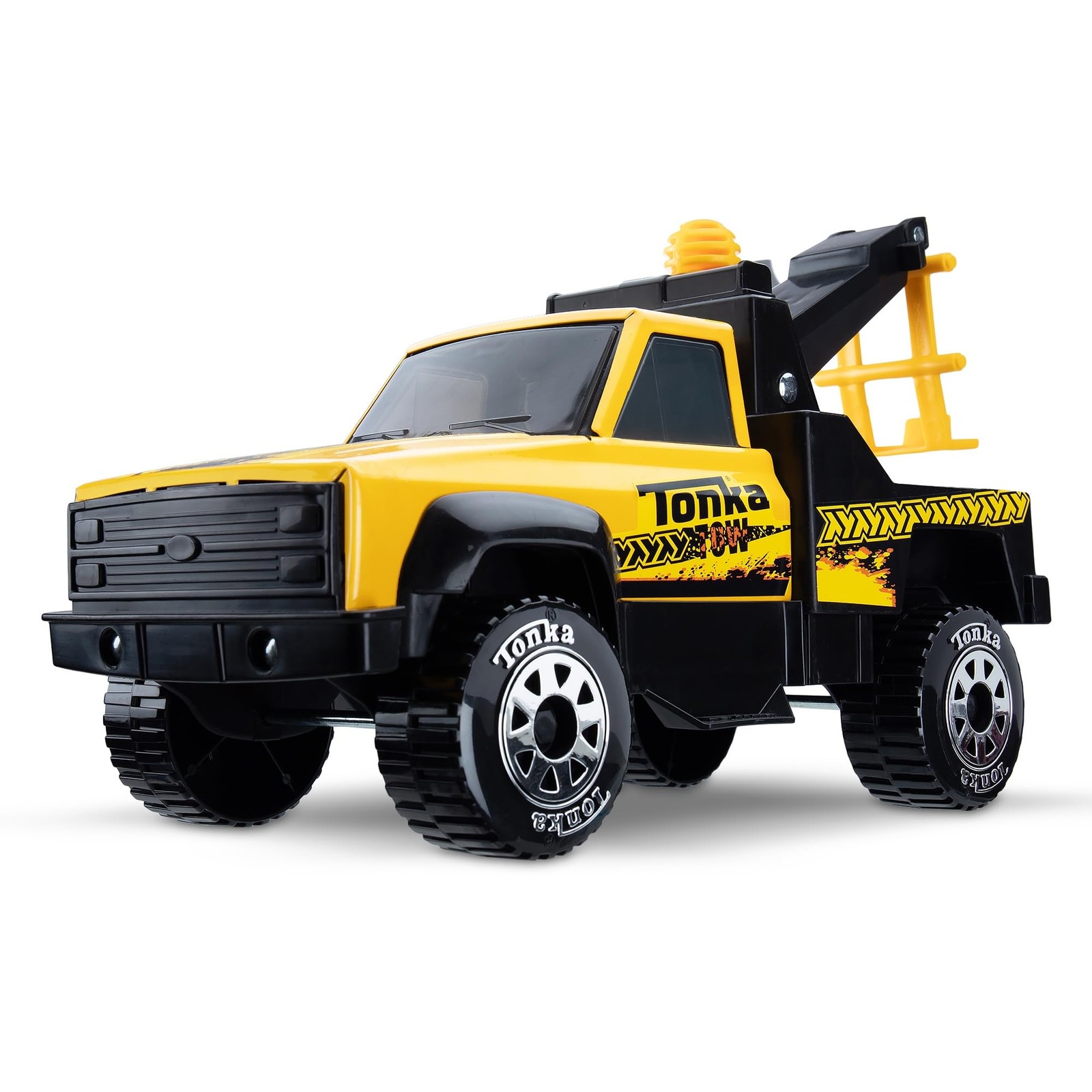 Tonka Steel Classics Tow Truck Durable Toy Vehicle for Ages 3 and Up 75 Years Tonka Steel Classics Tow Truck Durable Toy Vehicle for Ages 3 and Up 75 Years