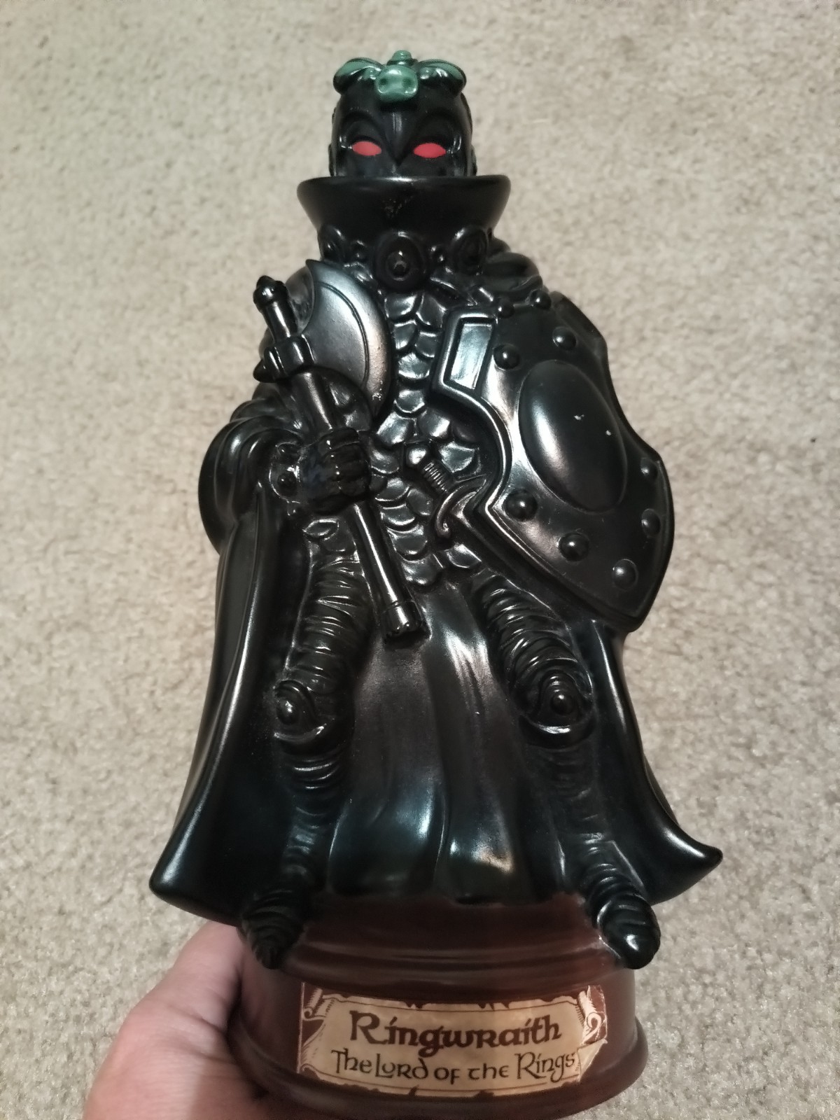 Vintage 1978 Bakshi Lord of The Rings Ringwraith Vinyl Coin Piggy Bank Vintage 1978 Bakshi Lord of The Rings Ringwraith Vinyl Coin Piggy Bank