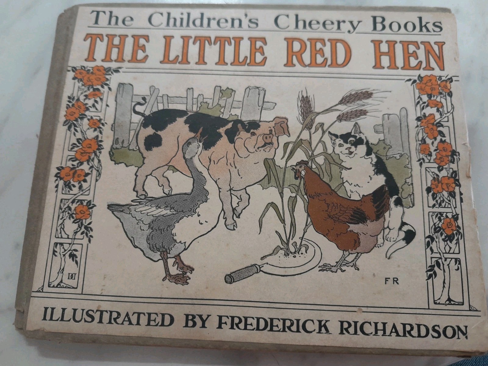 The Little Red Hen The Childrens Cheery Books Henny Penny 1918 Antiquarian The Little Red Hen The Childrens Cheery Books Henny Penny 1918 Antiquarian