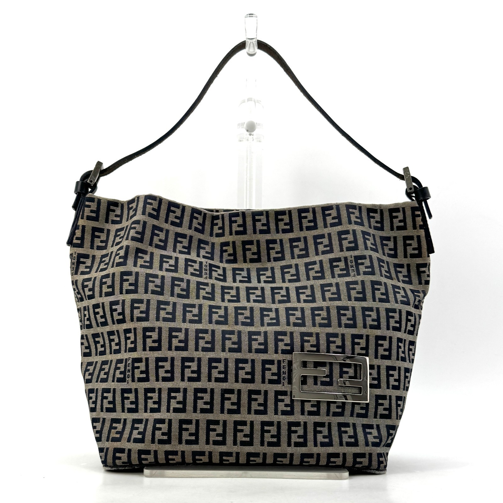 Fendi Zucchino Shoulder Hand bag Auth