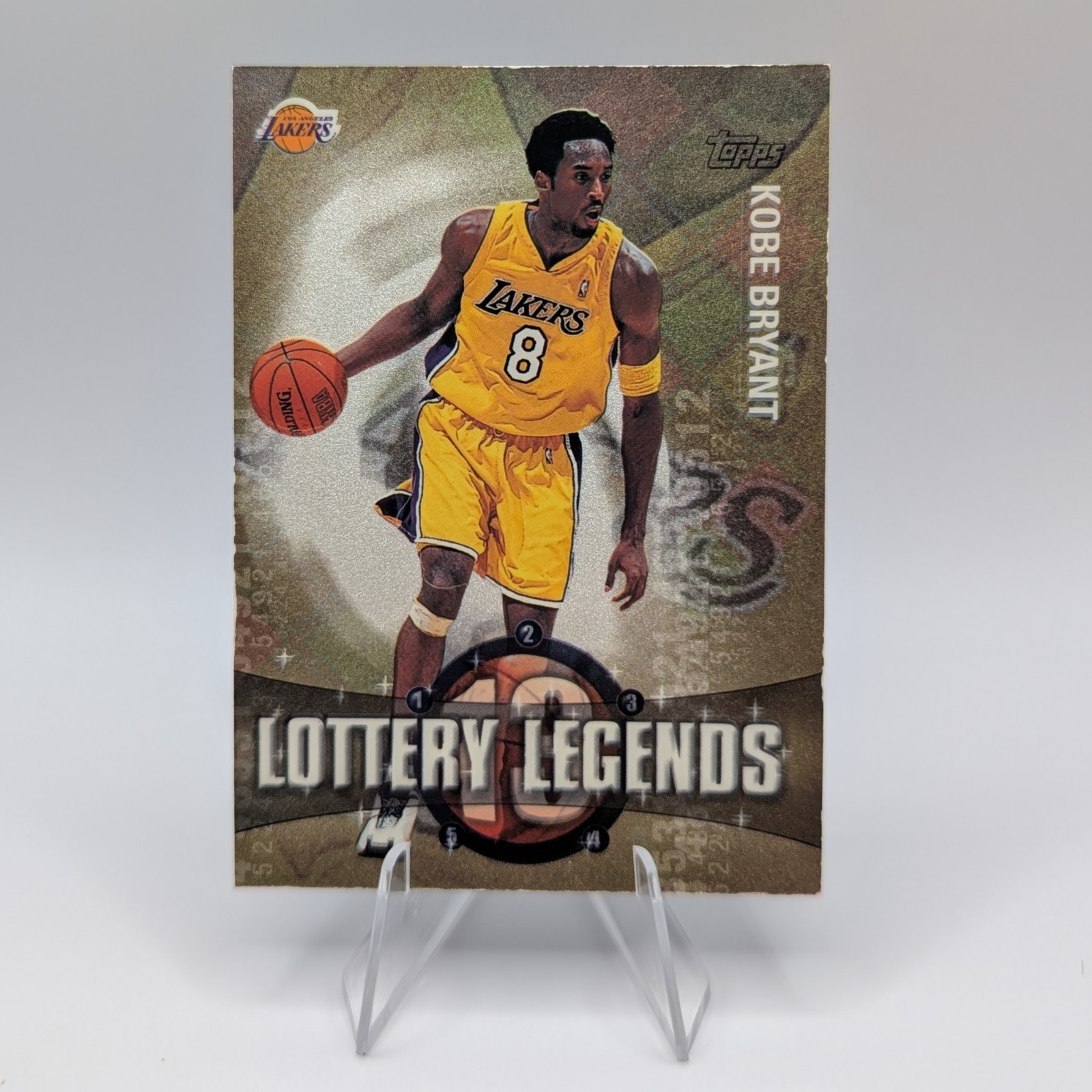 2001-02 Topps - Lottery Legends Kobe Bryant #LL13 2001-02 Topps - Lottery Legends Kobe Bryant #LL13