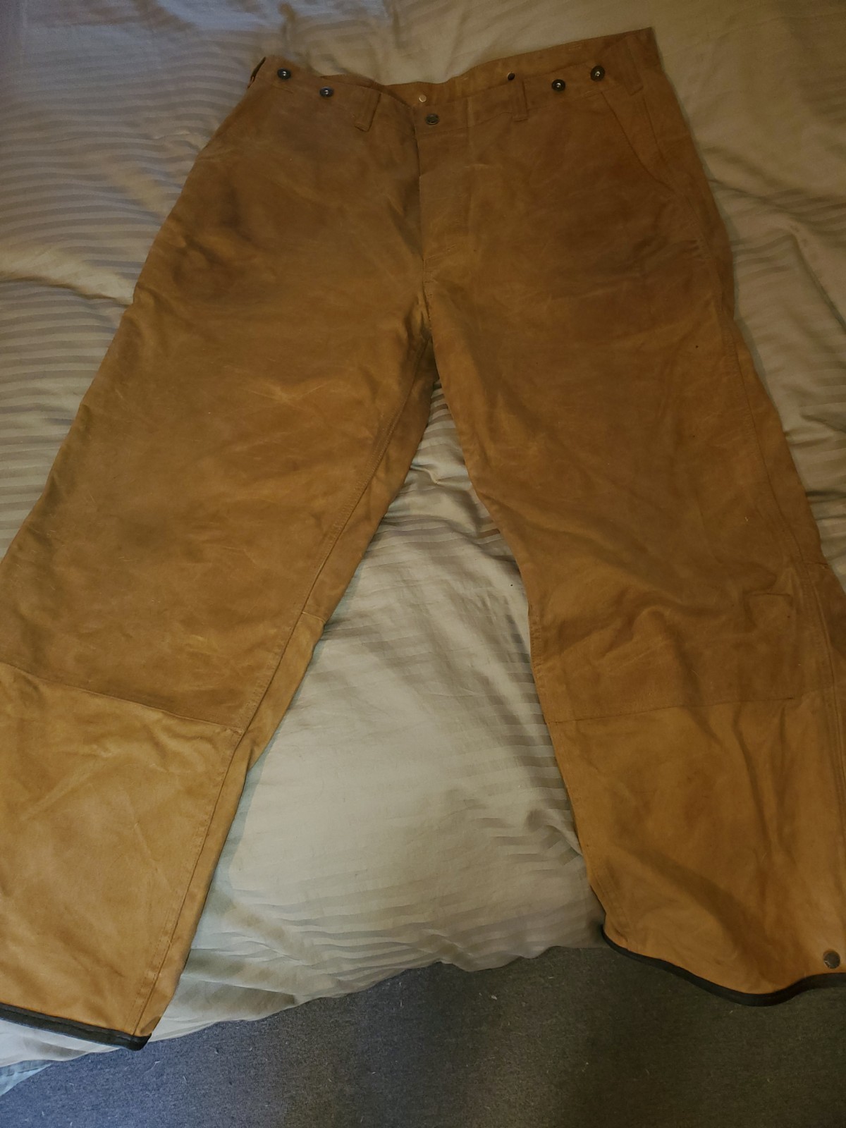FILSON Double Tin Boot Pant  1/4 zip leg RARE