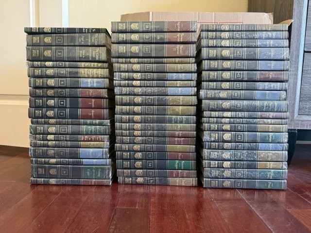 Britannica Great Books of the Western World Complete 54 Volume Set NEW SEALED