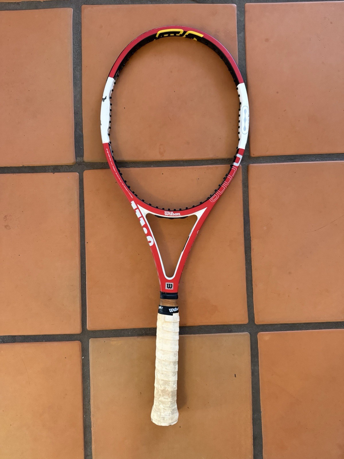 Wilson Pro Staff nCode Six.One Tour 90 16x19 Roger Federer RF 4 1/2 Wilson Pro Staff nCode Six.One Tour 90 16x19 Roger Federer RF 4 1/2