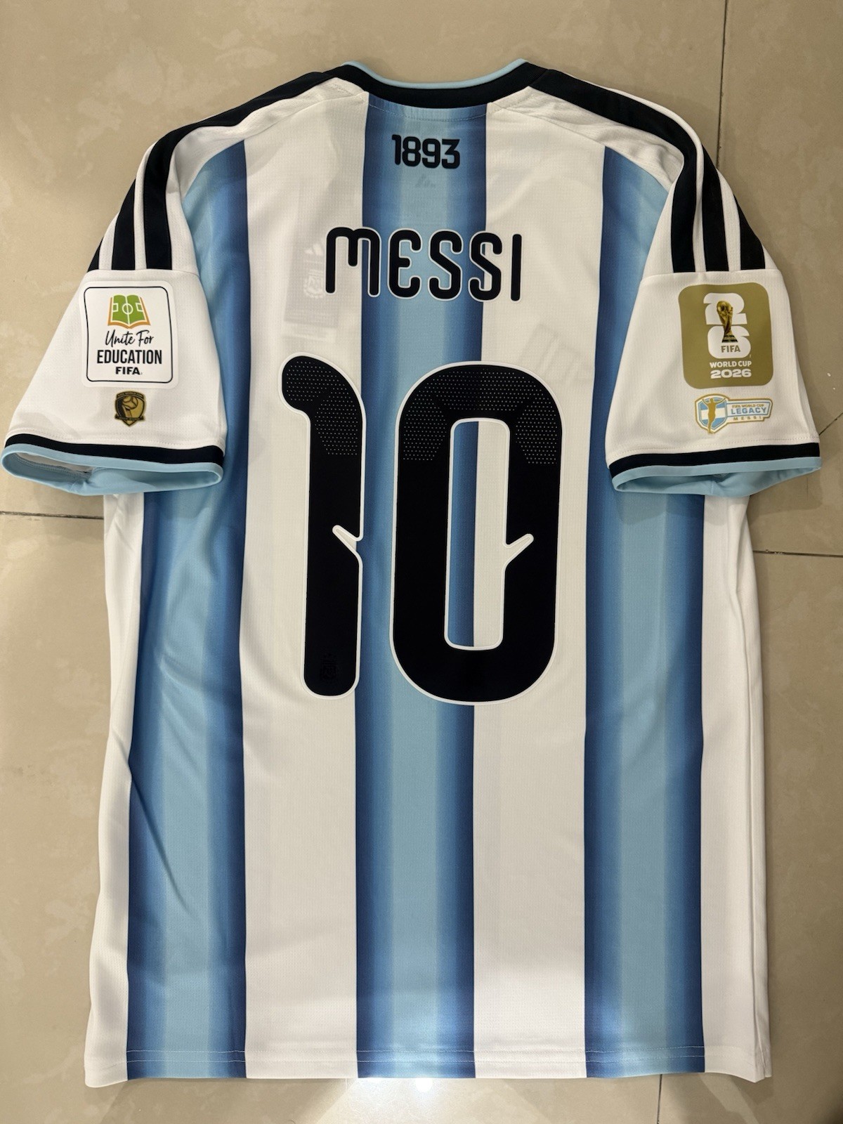 ARGENTINA MESSI MUNDIAL 2026 Vs EGYPT  SIZE M