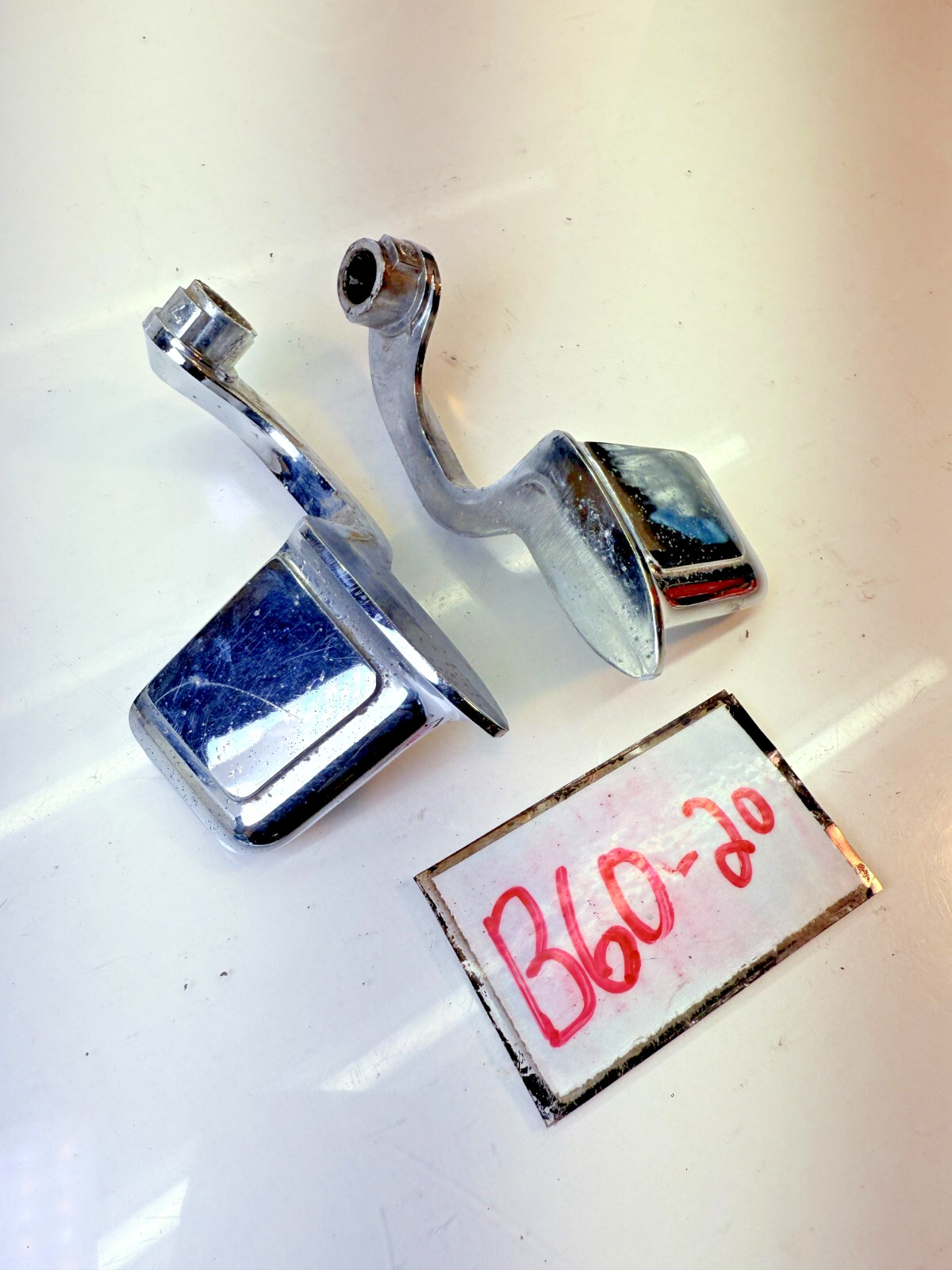 Vintage OEM GM 1959 - 1967 Impala Cutlass Paddle Interior Door Handles 60 B60-20 Vintage OEM GM 1959 - 1967 Impala Cutlass Paddle Interior Door Handles 60 B60-20