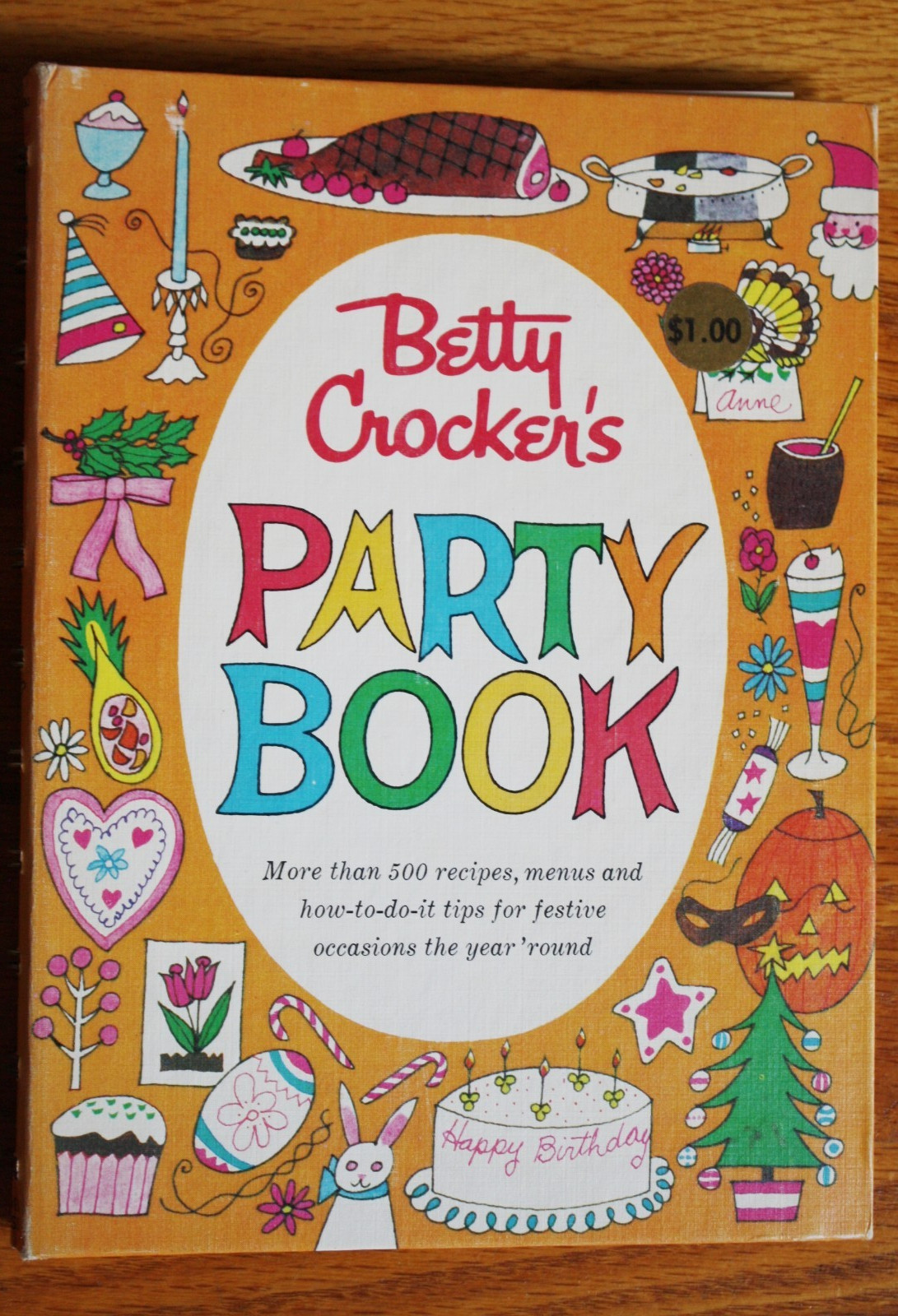 Betty Crocker\'s Party Book 1960 First Edition vintage Betty Crocker\'s Party Book 1960 First Edition vintage