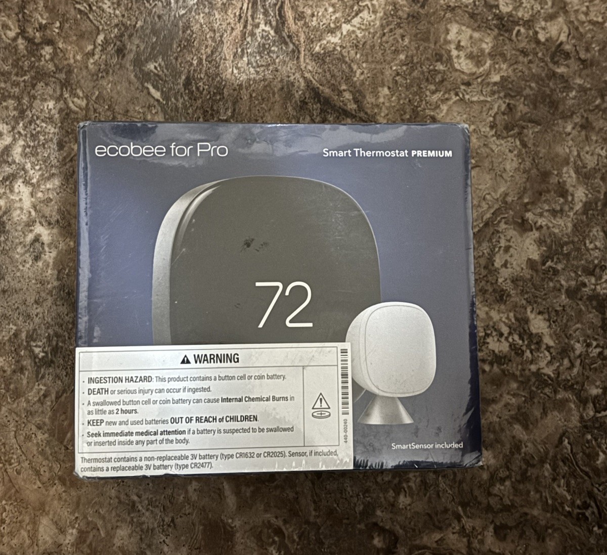 Ecobee for PRO Smart Thermostat Premium - EB-STATE6P-01- Sealed Ecobee for PRO Smart Thermostat Premium - EB-STATE6P-01- Sealed