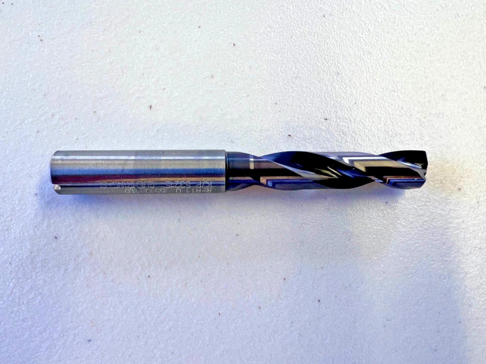 GUHRING 5510-11,000mm Drill - coolant through - DIN6537K R-RT-1 GUHRING 5510-11,000mm Drill - coolant through - DIN6537K R-RT-1