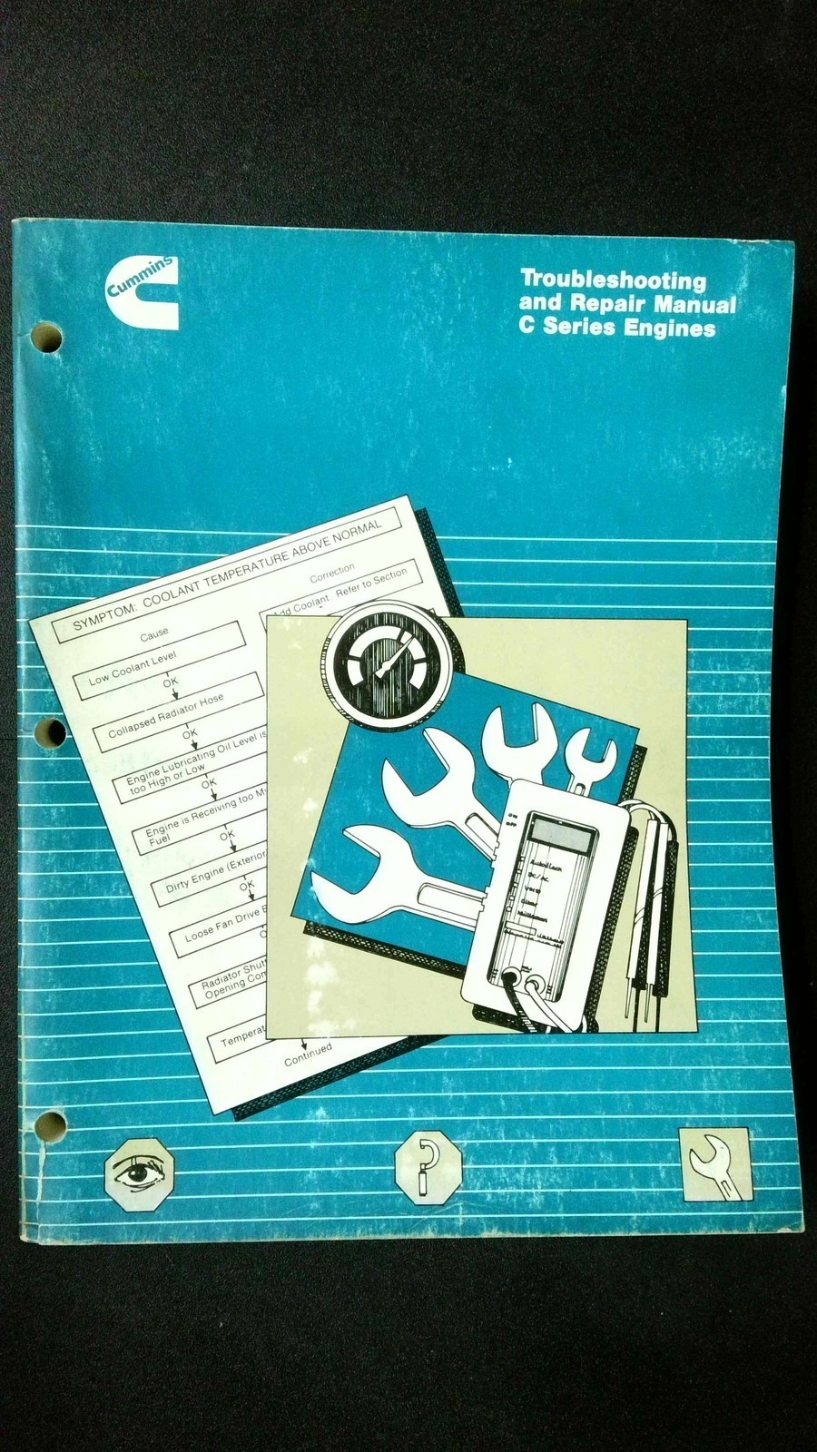 Cummins C Series Engines Troubleshooting Repair Manual 3810281 1986 OEM Cummins C Series Engines Troubleshooting Repair Manual 3810281 1986 OEM