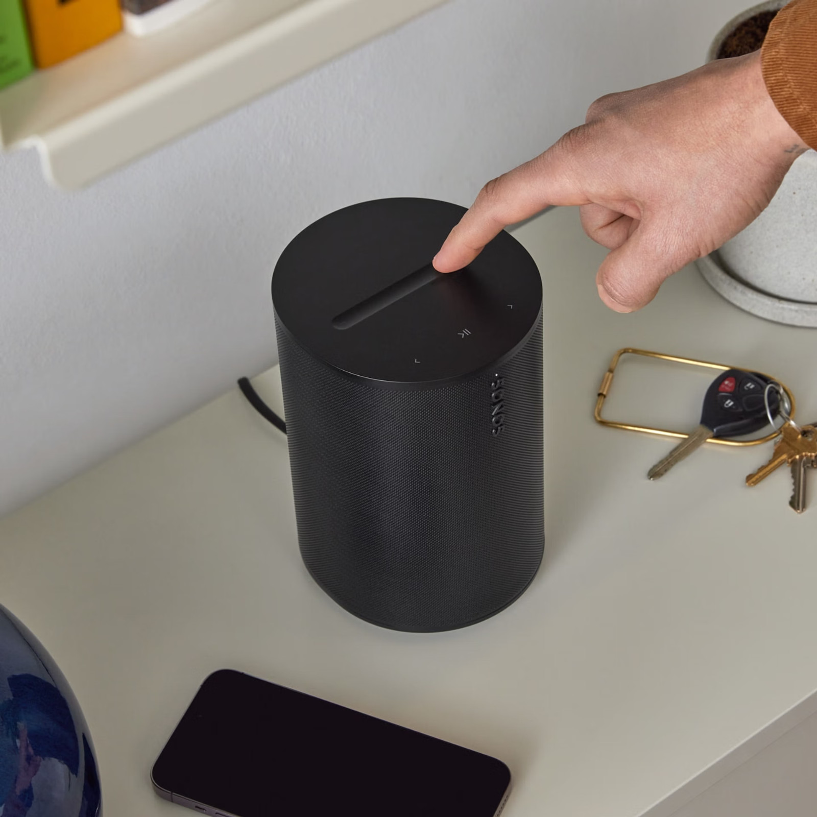 Hot Sale - Sonos Era 100 SL Wireless Smart Speaker WiFi Bluetooth Stereo Black Hot Sale - Sonos Era 100 SL Wireless Smart Speaker WiFi Bluetooth Stereo Black