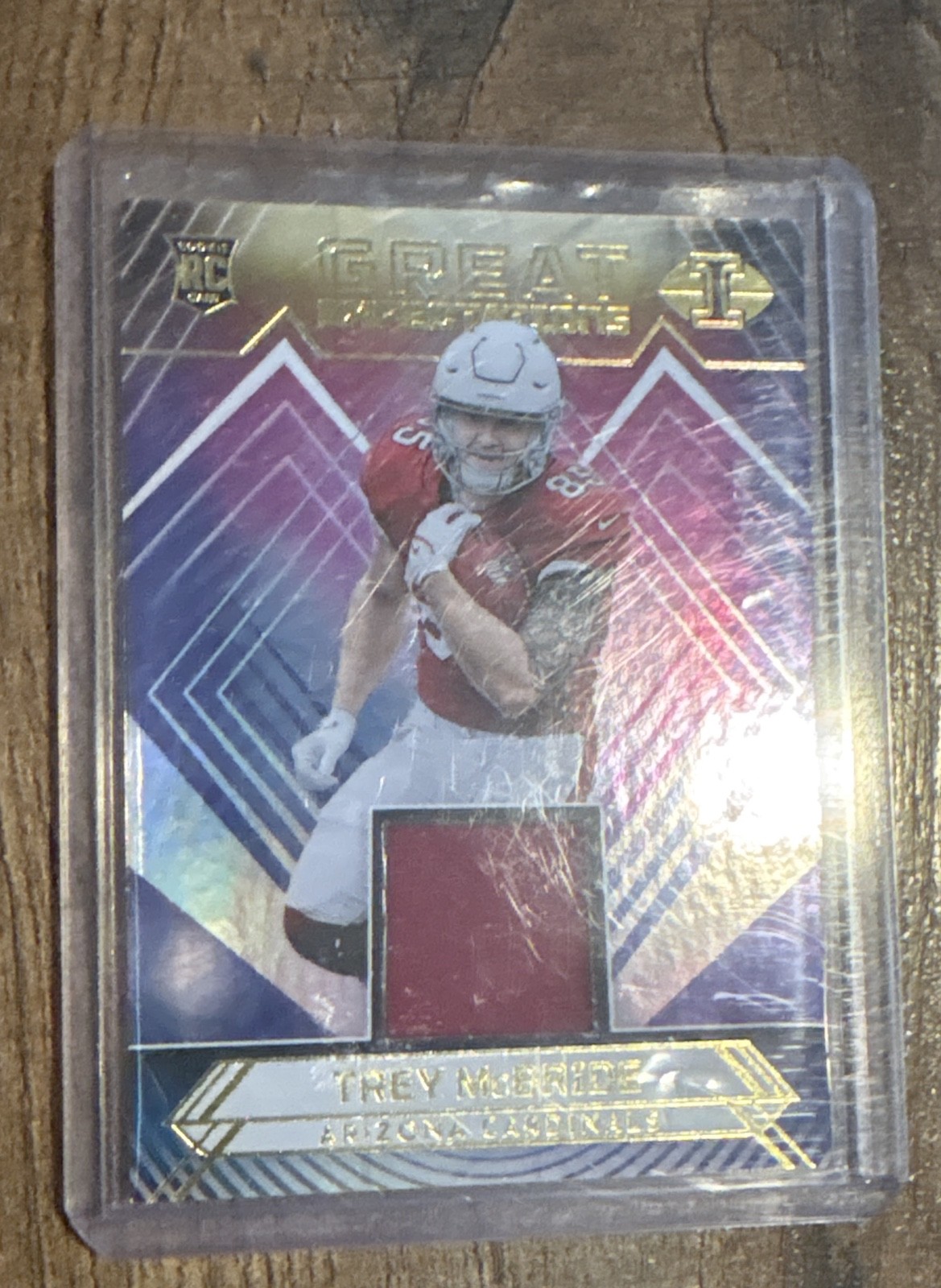 2022 Panini Illusions - Great Expectations Trey McBride #GE-TM (MEM, RC)