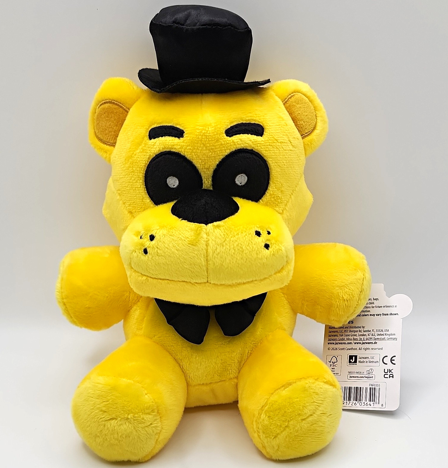 Jazwares Five Nights at Freddy's Golden Freddy Plush Doll FNF0355 (2026) Jazwares Five Nights at Freddy's Golden Freddy Plush Doll FNF0355 (2026)