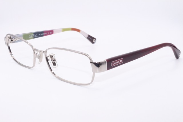 NEW COACH HC5003 (IRIS) 9031 SILVER AUTHENTIC EYEGLASSES 52-16 NEW COACH HC5003 (IRIS) 9031 SILVER AUTHENTIC EYEGLASSES 52-16