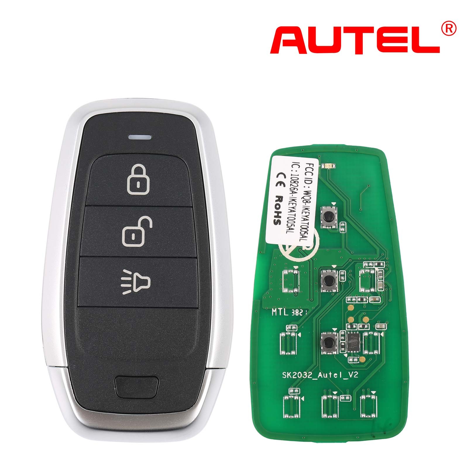 5x AUTEL MAXIM IKEY Universal Smart Key Standard Style IKEYATO0O3AL 3 Buttons
