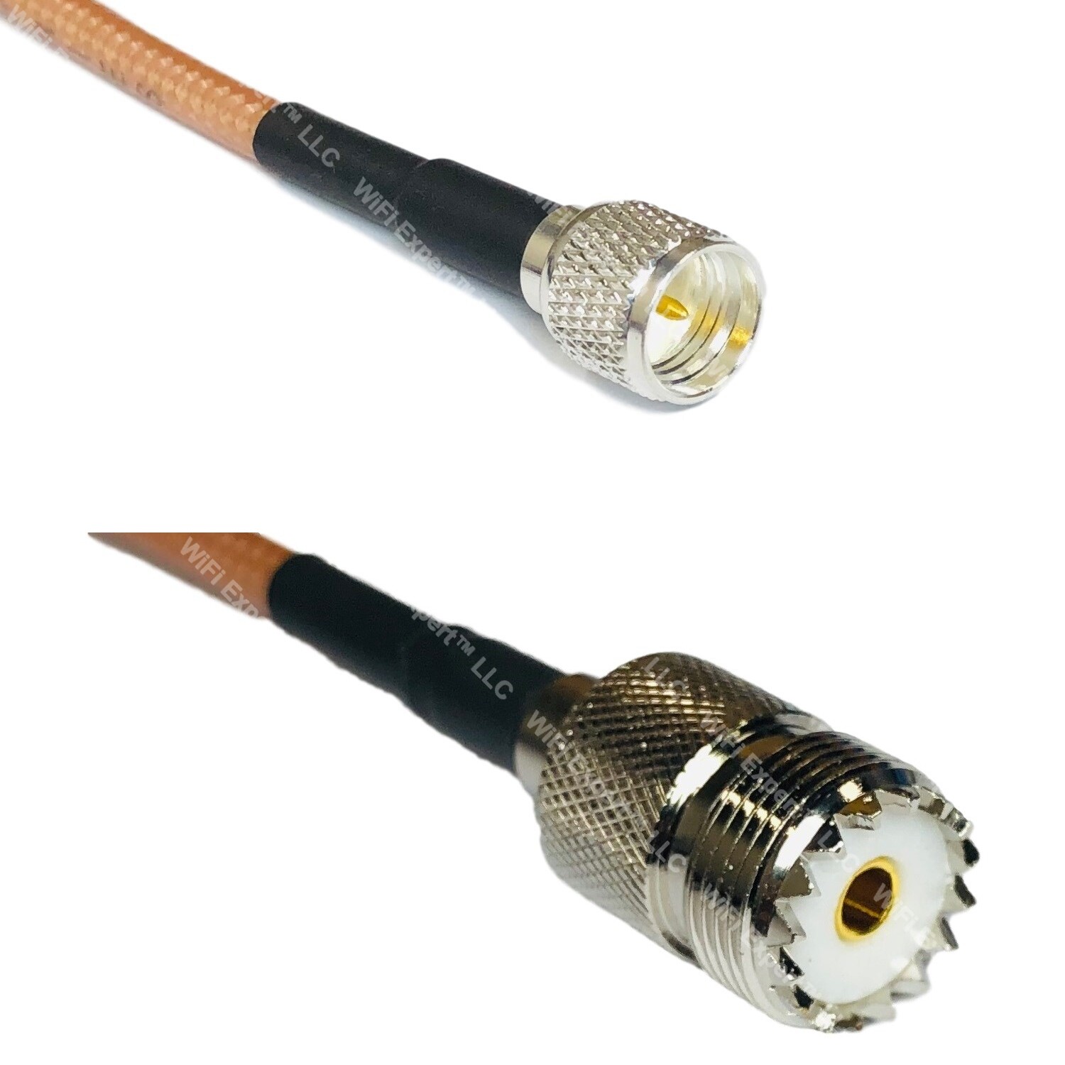 RG400 MINI UHF MALE to SO239 UHF Female RF Cable FAST-SHIP LOT