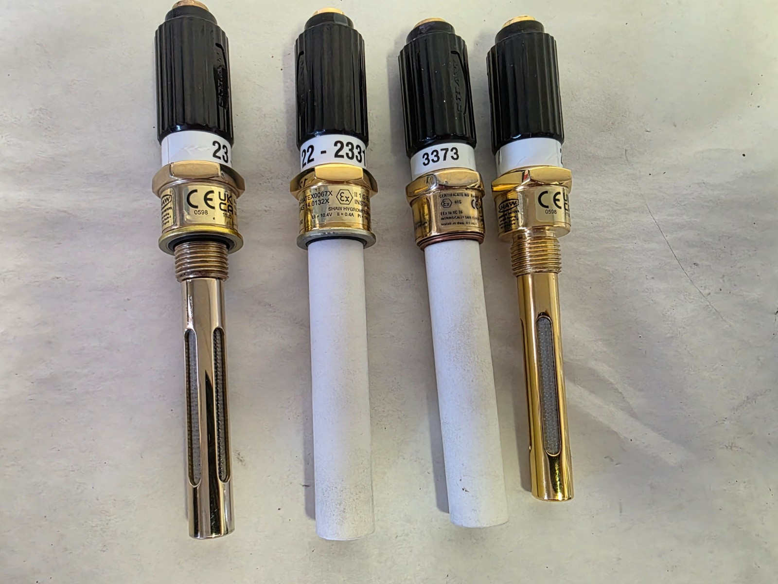 LOT OF 4 Shaw Moisture Sensors - See Pics, Great Condition