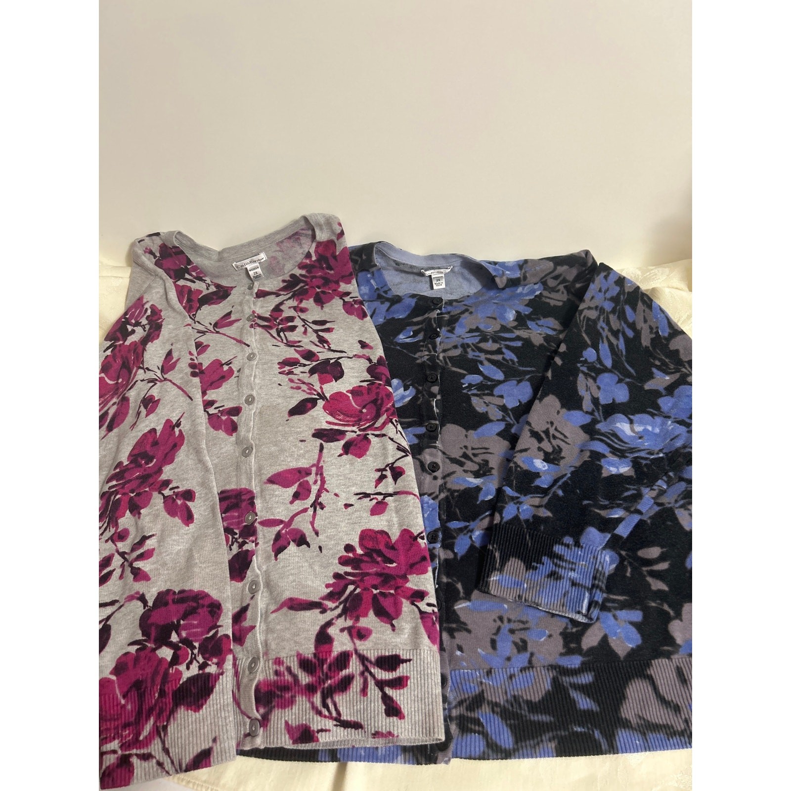 Two Croft & Borrow Button down Sweaters. Two Croft & Borrow Button down Sweaters.