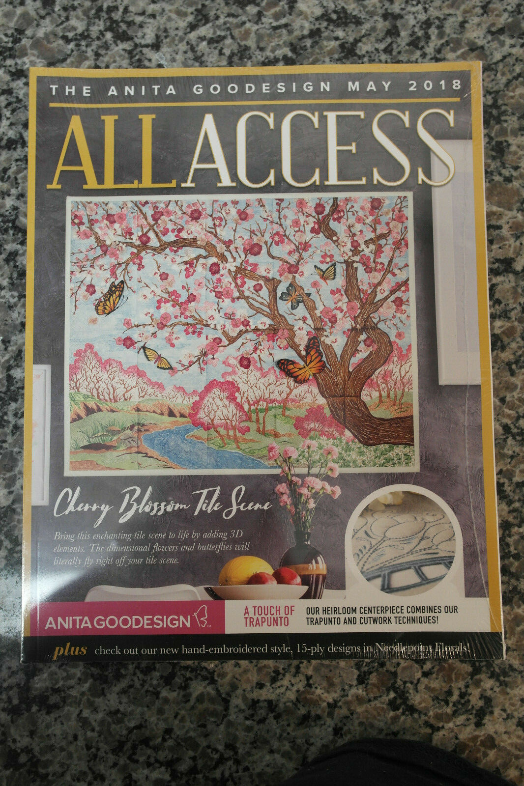 Anita Goodesign ALL ACCESS VIP Club MAY 2018 Embroidery Design CD & BOOK Anita Goodesign ALL ACCESS VIP Club MAY 2018 Embroidery Design CD & BOOK