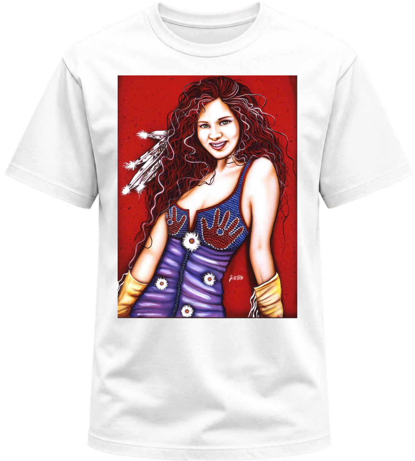 Henri Peter Art T-Shirt –I'll Pray For You – Unique Colorful Design