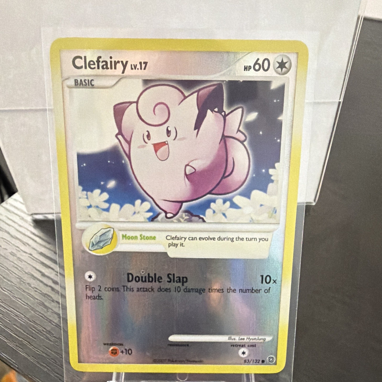 Nintendo Clefairy 83/132 Holo EN 2007 Pokemon TCG Basic 60 HP Nintendo Clefairy 83/132 Holo EN 2007 Pokemon TCG Basic 60 HP