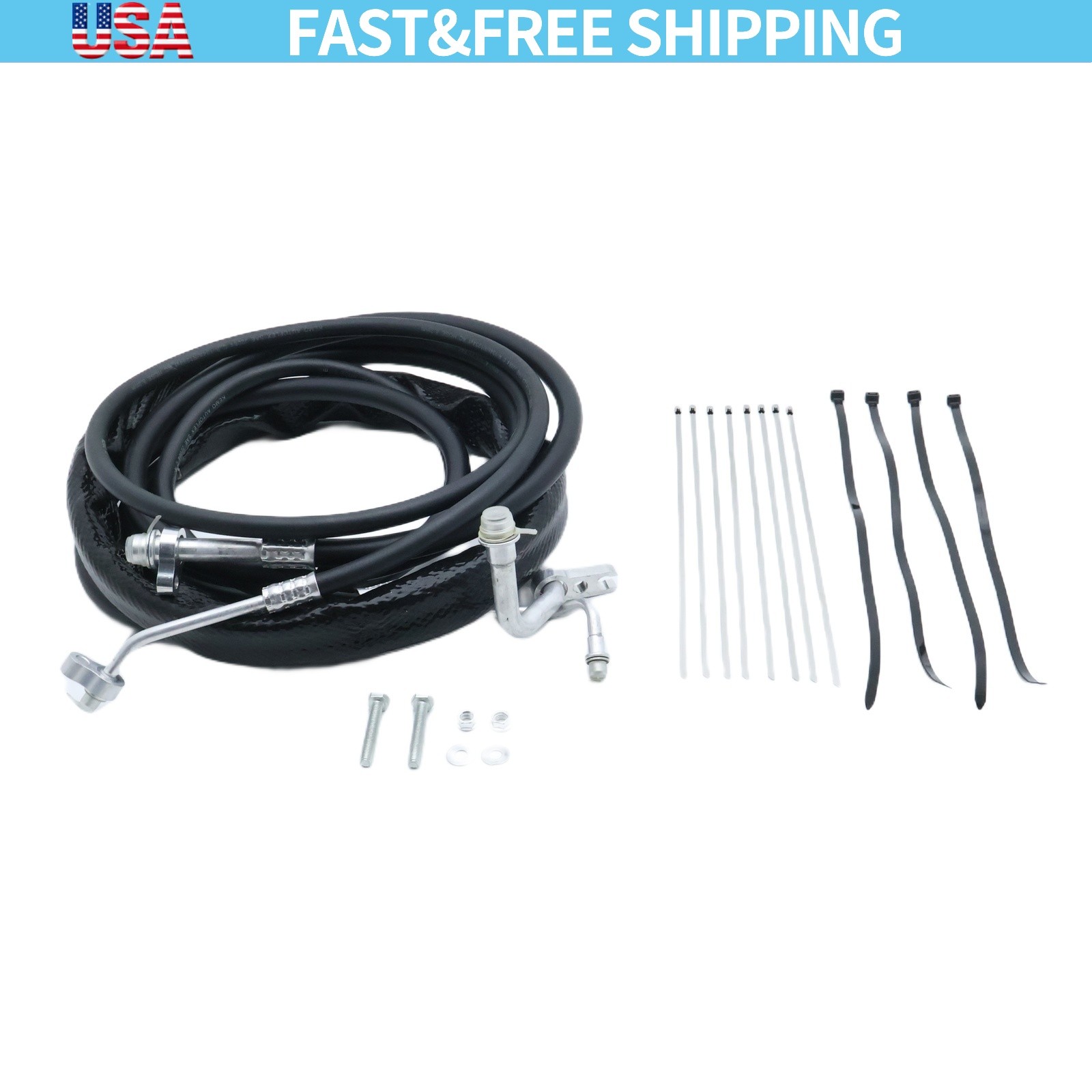 Replacement Rear Auxiliary AC Lines Hose Set Fits GMC Acadia Chevy Traverse