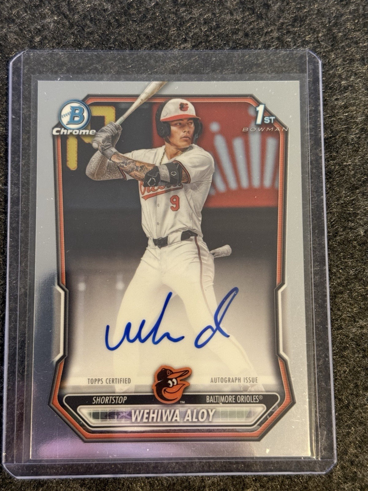 2026 Bowman - Chrome Prospect Autographs Wehiwa Aloy #CPA-WA 2026 Bowman - Chrome Prospect Autographs Wehiwa Aloy #CPA-WA
