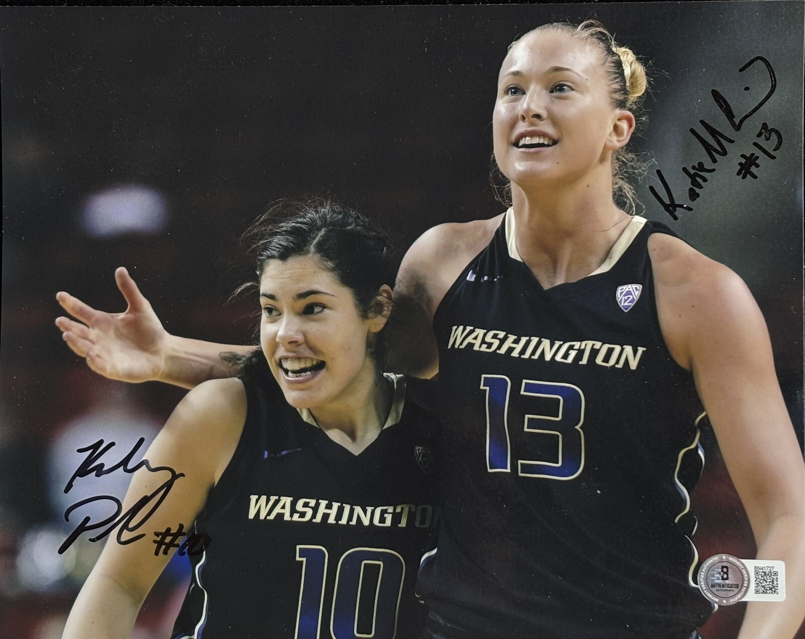 KELSEY PLUM SIGNED 8X10 PHOTO WASHINGTON HUSKIES VEGAS ACES BAS COA #BN41727 KELSEY PLUM SIGNED 8X10 PHOTO WASHINGTON HUSKIES VEGAS ACES BAS COA #BN41727