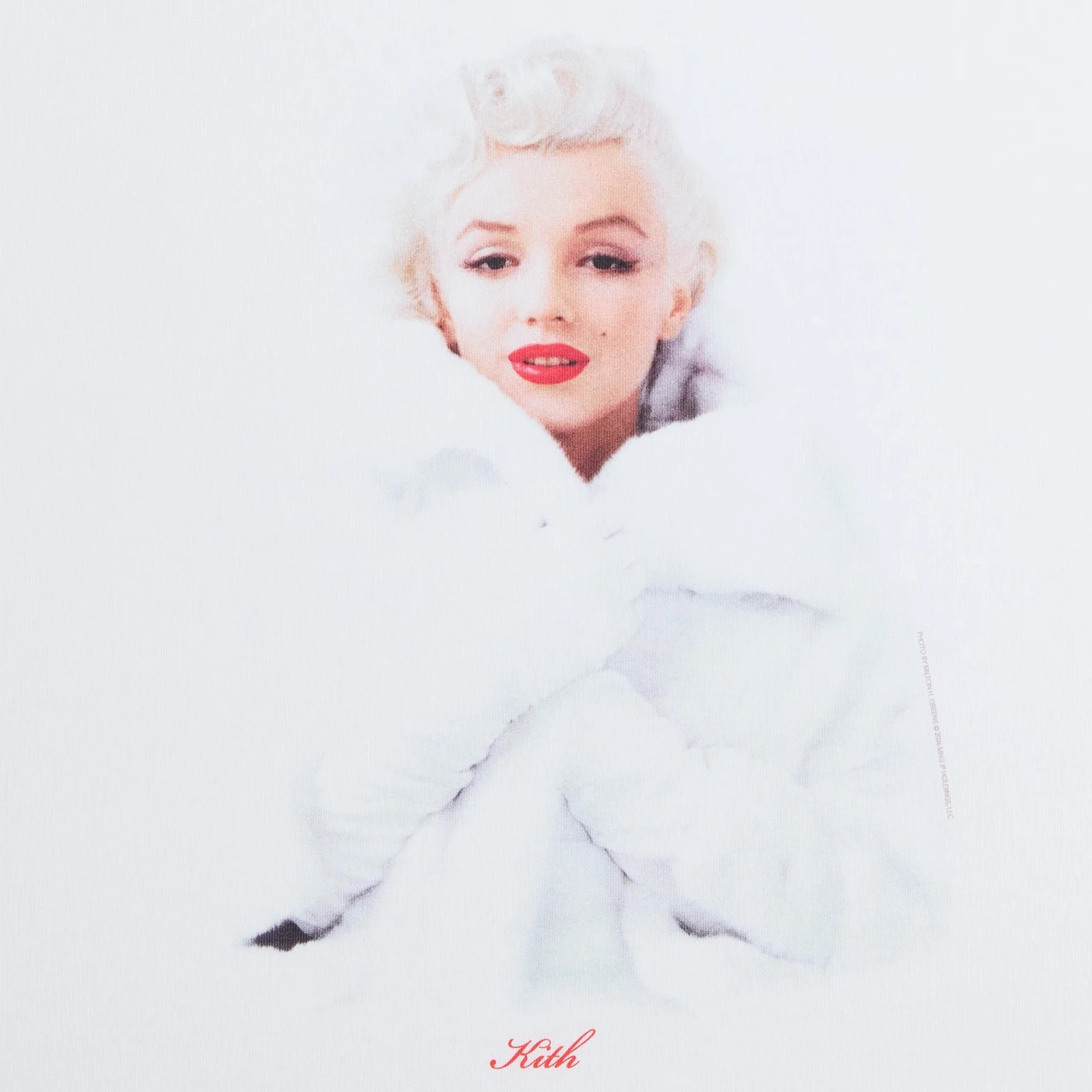 🔥SOLD OUT🔥KITH for Marilyn Monroe Fur Coat Vintage White Tee Men\'s Size Medium 🔥SOLD OUT🔥KITH for Marilyn Monroe Fur Coat Vintage White Tee Men\'s Size Medium