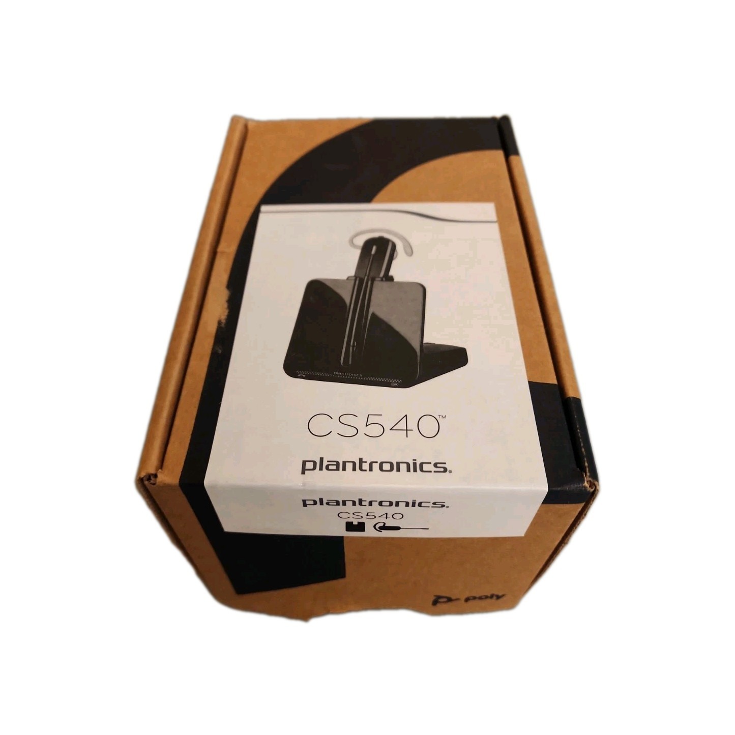 Plantronics CS540 Convertible Wireless Headset - Black OPEN BOX New Condition Plantronics CS540 Convertible Wireless Headset - Black OPEN BOX New Condition