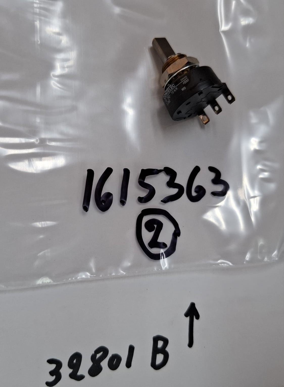 NOS NEW GENUINE HYSTER 1615363 POTENTIOMETER NOS NEW GENUINE HYSTER 1615363 POTENTIOMETER