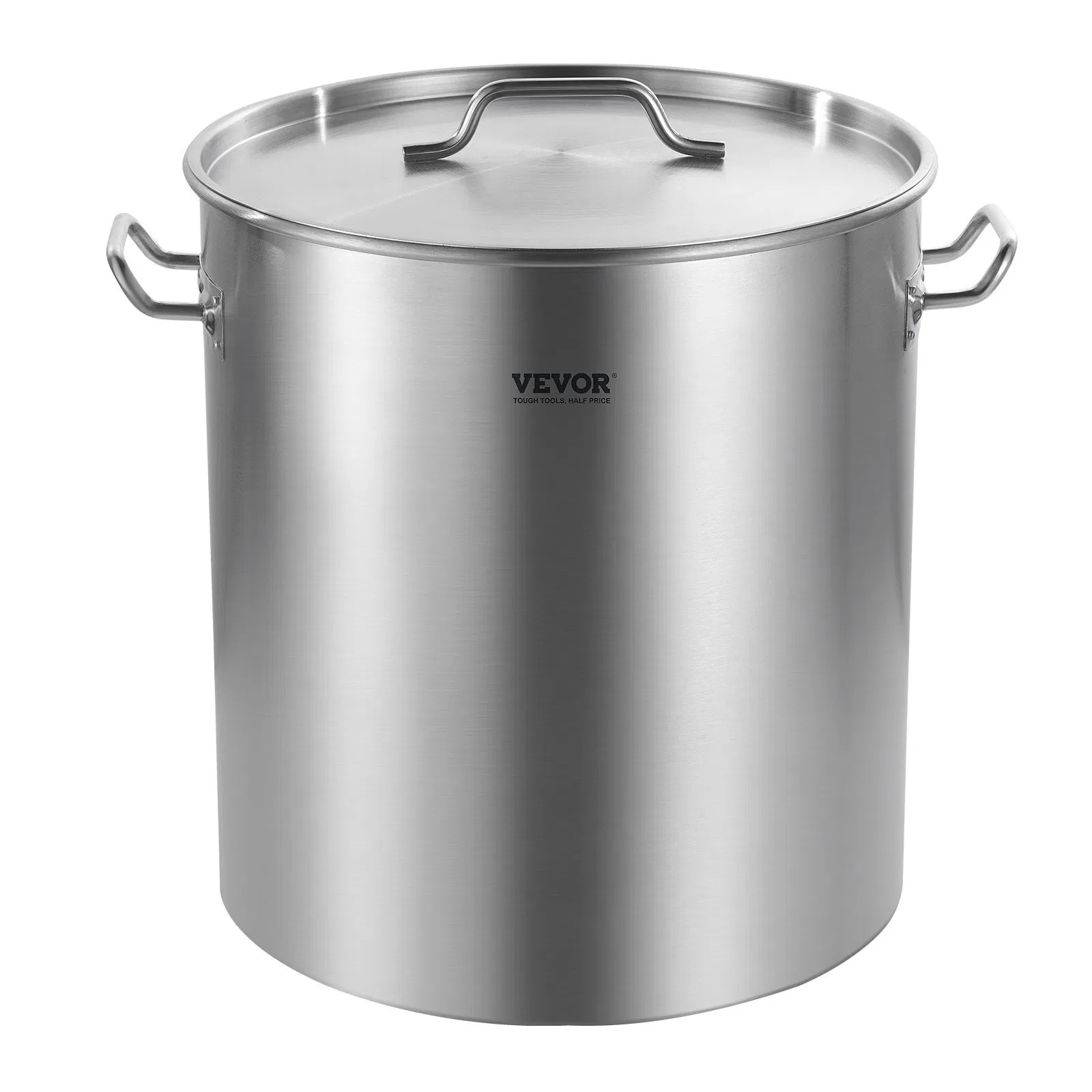 Stainless Steel Stockpot, 54L Large Cooking Pots, Cookware Sauce Pot with Basket
