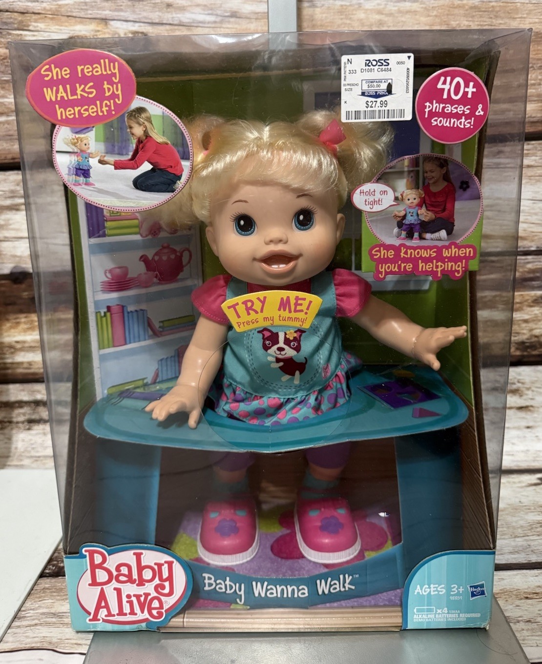 Vtg 2011 New Interactive Baby Alive Baby Wanna Walk Doll Collectible Vtg 2011 New Interactive Baby Alive Baby Wanna Walk Doll Collectible