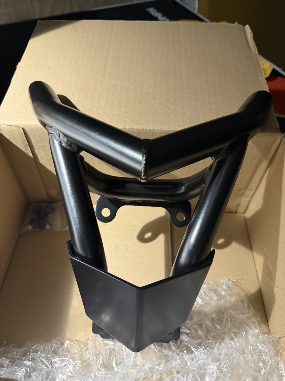genuine Yamaha GYTR Special Edition (SE) Black Front Grab Bar