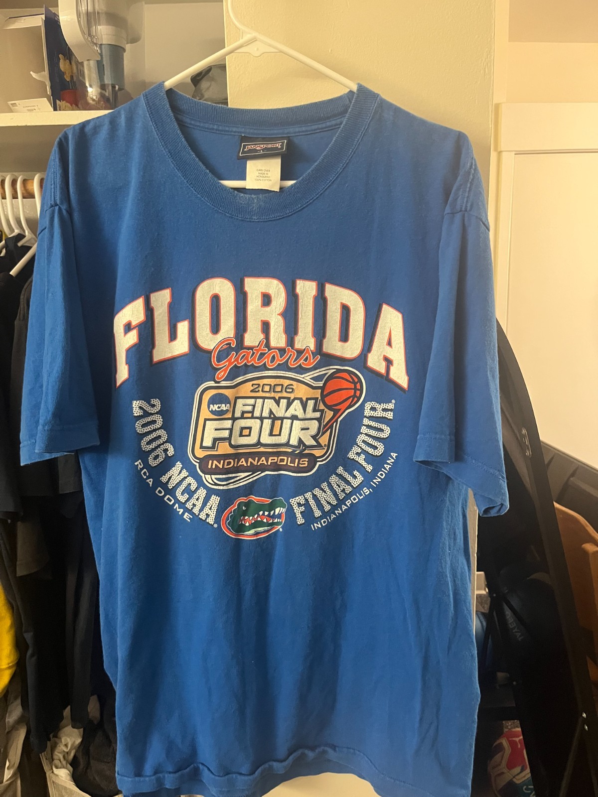 Vintage 2006 NCAA Men\'s Basketball Final Four Florida Gators Shirt Size Large Vintage 2006 NCAA Men\'s Basketball Final Four Florida Gators Shirt Size Large
