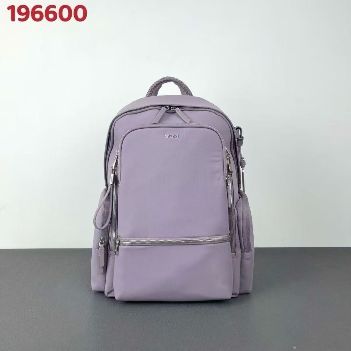 TUMI Voyageur Carson Backpack - Purple Nylon Business Laptop Bag Travel 196600 TUMI Voyageur Carson Backpack - Purple Nylon Business Laptop Bag Travel 196600