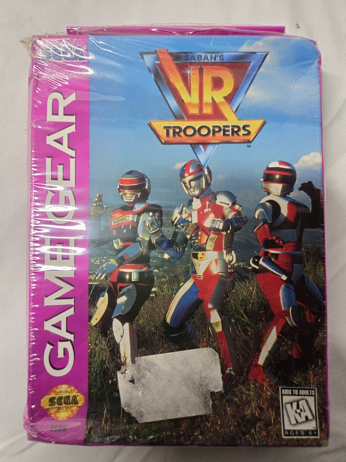 Saban\'s VR Troopers Game Gear 1995 Sealed NEW Mega RARE Holy Grail 🔥 Make Offer Saban\'s VR Troopers Game Gear 1995 Sealed NEW Mega RARE Holy Grail 🔥 Make Offer
