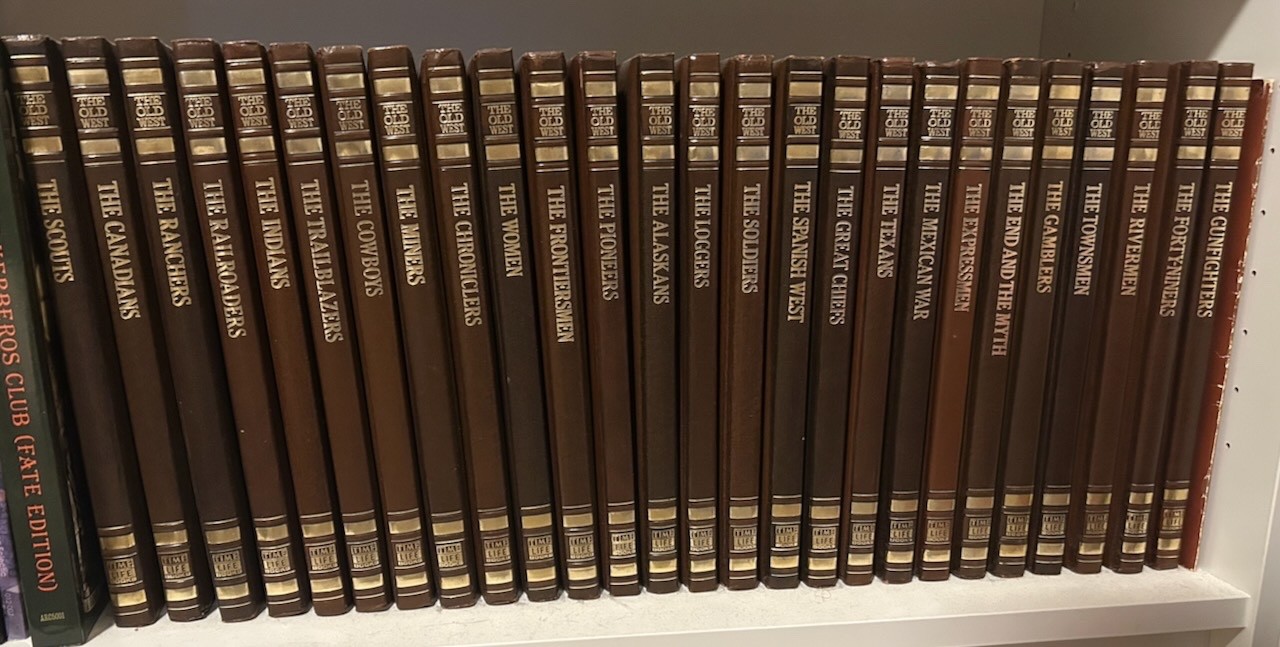 THE OLD WEST - TIME LIFE BOOKS Complete Set 26 Volumes with Master Index