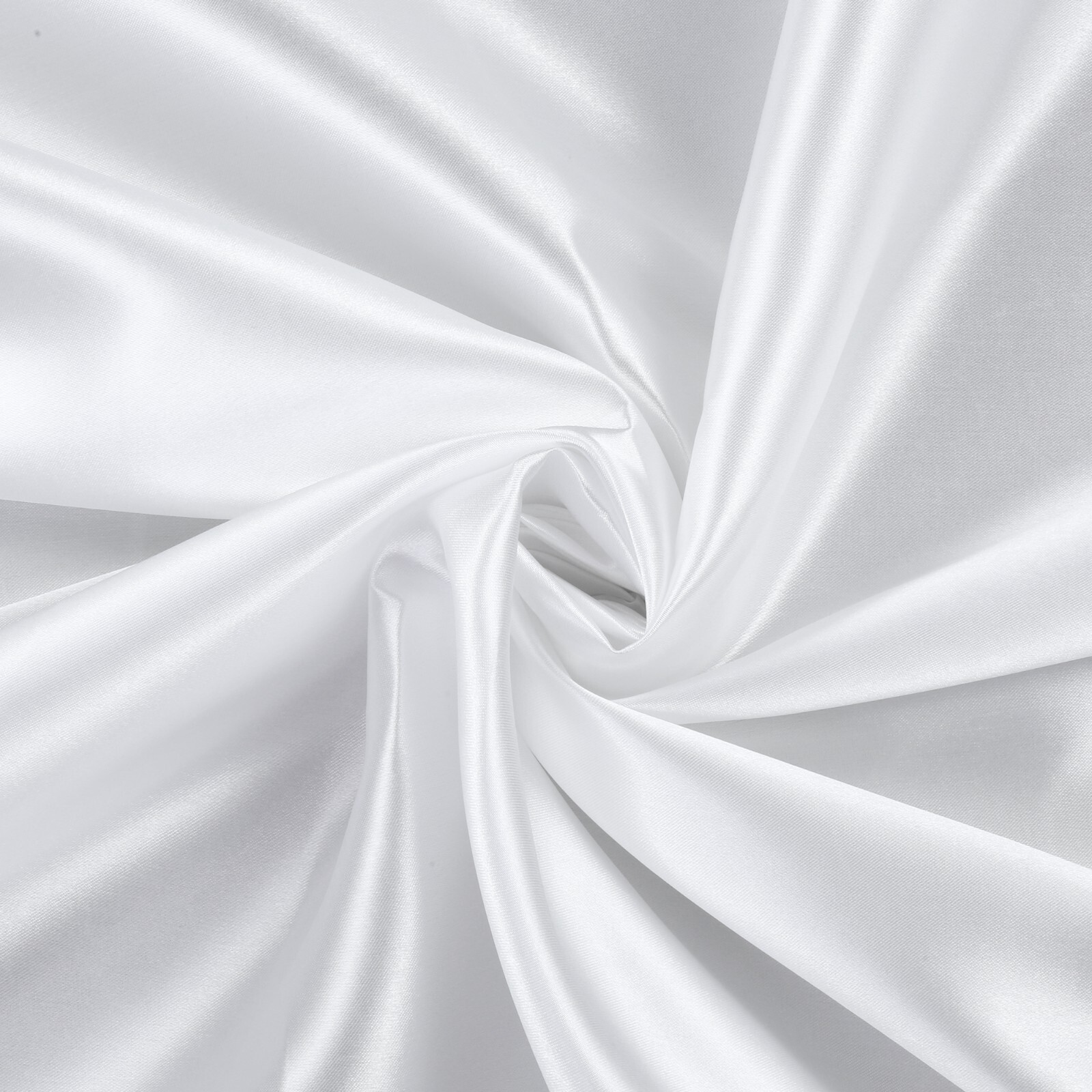 5/10/20/30/40/50 YD Satin Fabric Swag Craft Sateen Wedding Backdrop - 