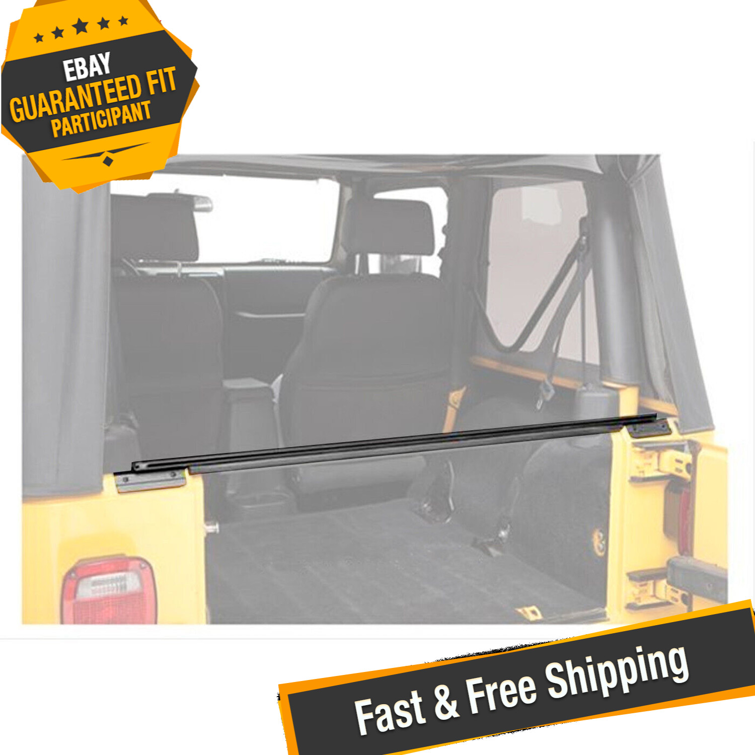 Bestop 52601-01 Black Tailgate Bar Kit for 2007-2018 Jeep Wrangler JK Bestop 52601-01 Black Tailgate Bar Kit for 2007-2018 Jeep Wrangler JK