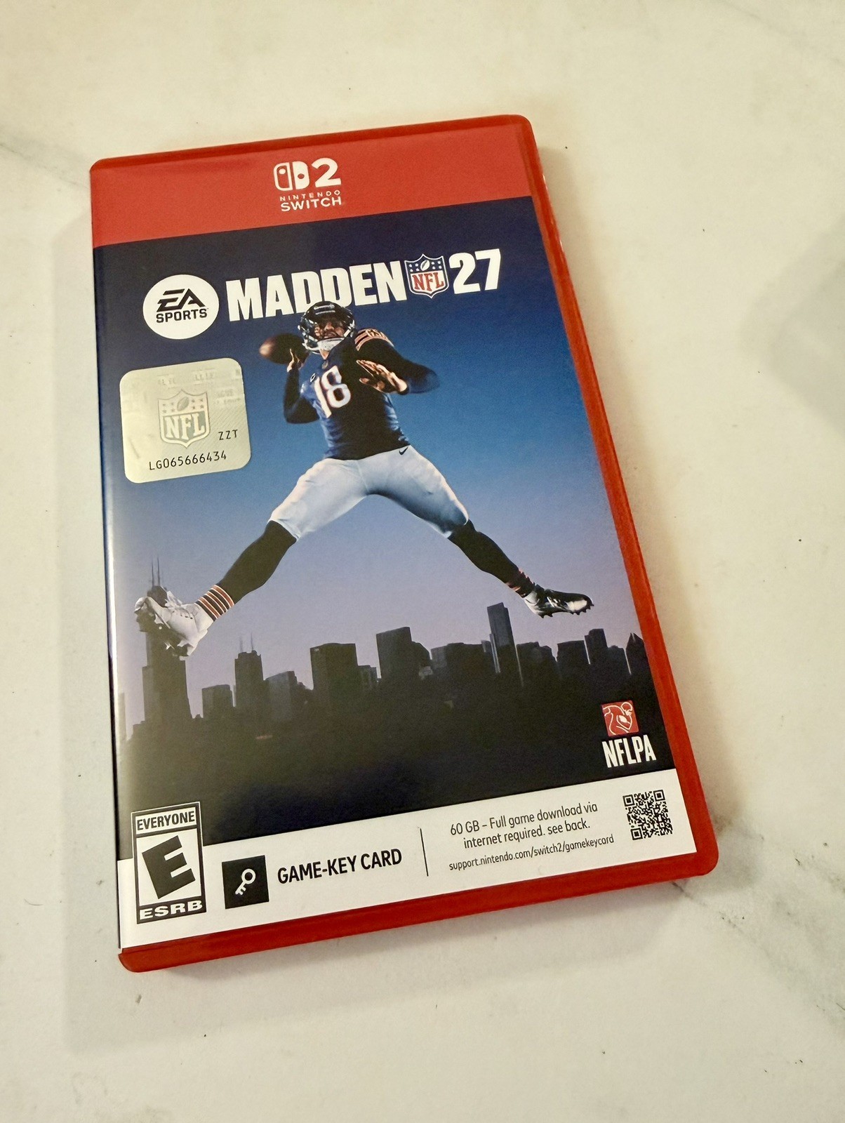 EA SPORTS Madden NFL 27 Game-Key Card with Case (Nintendo Switch 2) Tested Works EA SPORTS Madden NFL 27 Game-Key Card with Case (Nintendo Switch 2) Tested Works