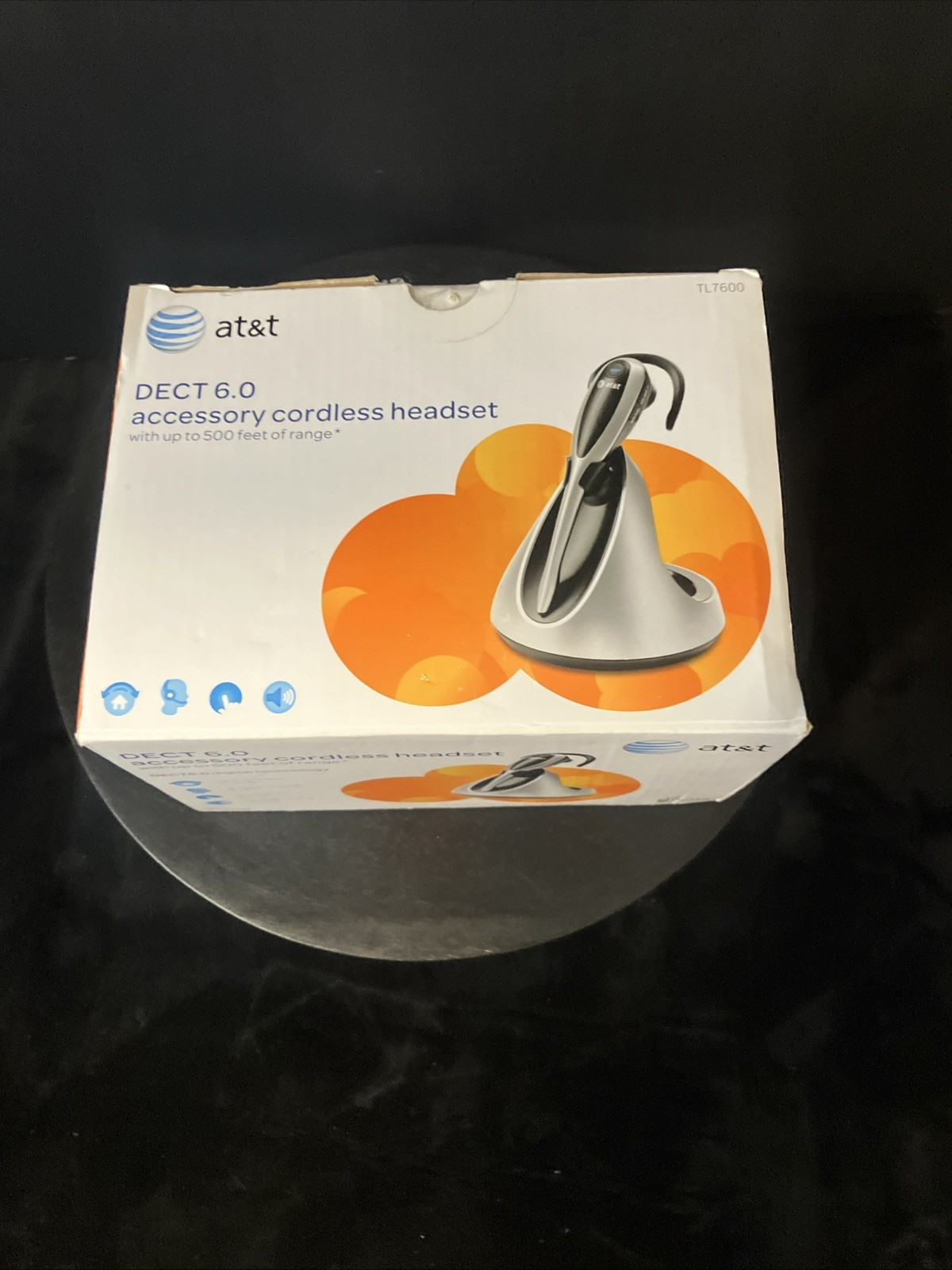 AT&T TL7610 DECT 6.0 Cordless Wireless Universal Headset - 500 ft Range