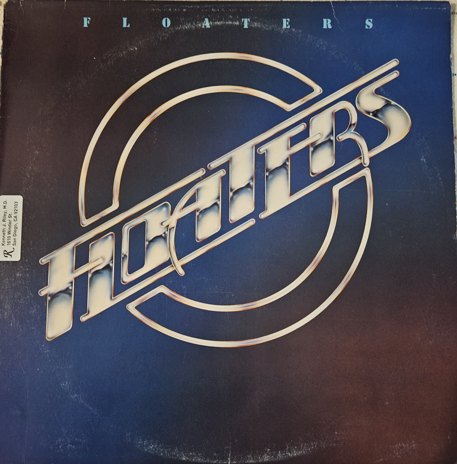 The Floaters Self Titled LP 1977 ABC Records( AB-1030) Vinyl Album LP Tested
