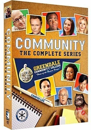 Community: The Complete Series season 1-6 (DVD, 2016, 12-Disc Set)